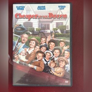 CHEAPER BY THE DOZEN  📀 DVD MOVIE Full screen format